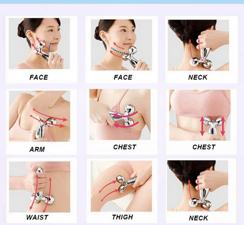 3d face best sale roller massager