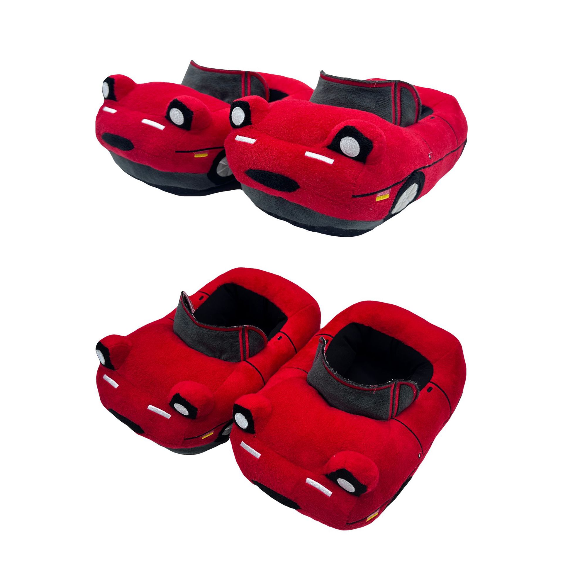Cross-border new arrival Miata Slipper Plush Mazda Sports Car Plush Slippers Plush toy doll