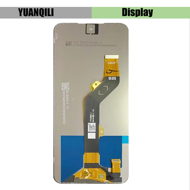 6.82 inch For Infinix  Hot 12 Play X6816  LCD Display Touch Screen Digitizer Panel Assembly Replacement LCD Display. 