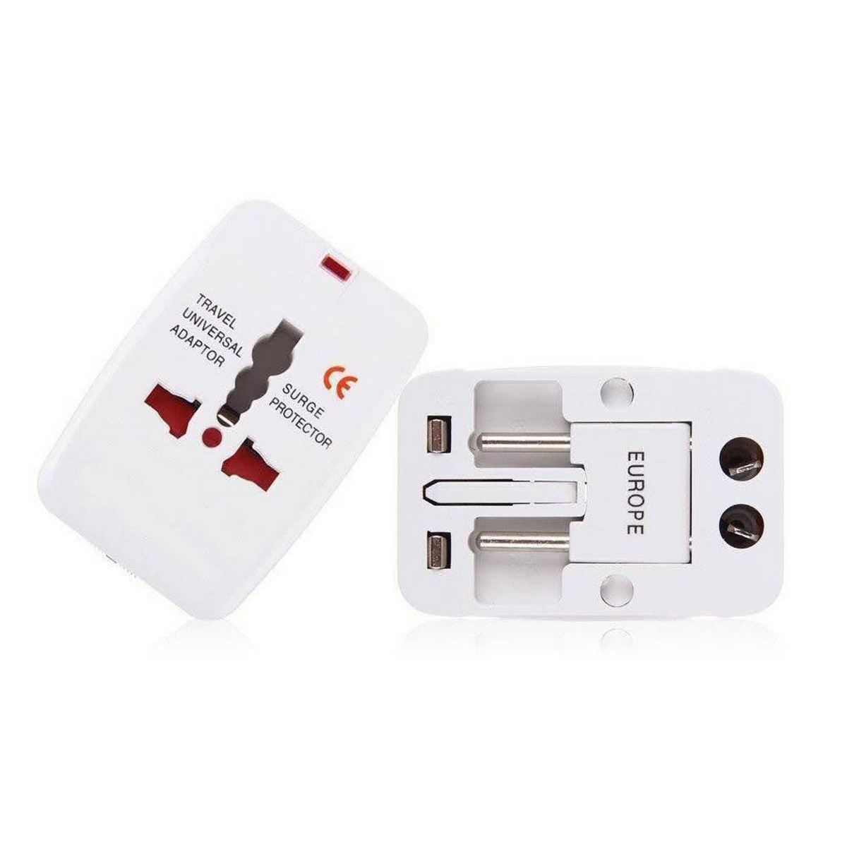Versatile -International All in 1 Travel Adapter Multi Plug Power Socket UK/US/AU/EU/CA Universal converter- Avant-garde. 