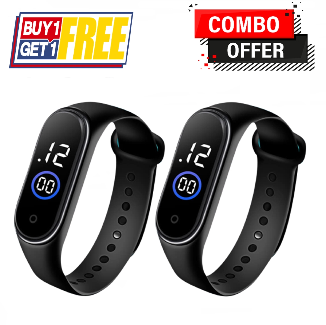 Buy 1 Get 1 Free Watch, Plastic led Digital Watch COMBO OFFER - Online Shop  BD - LifeStyle