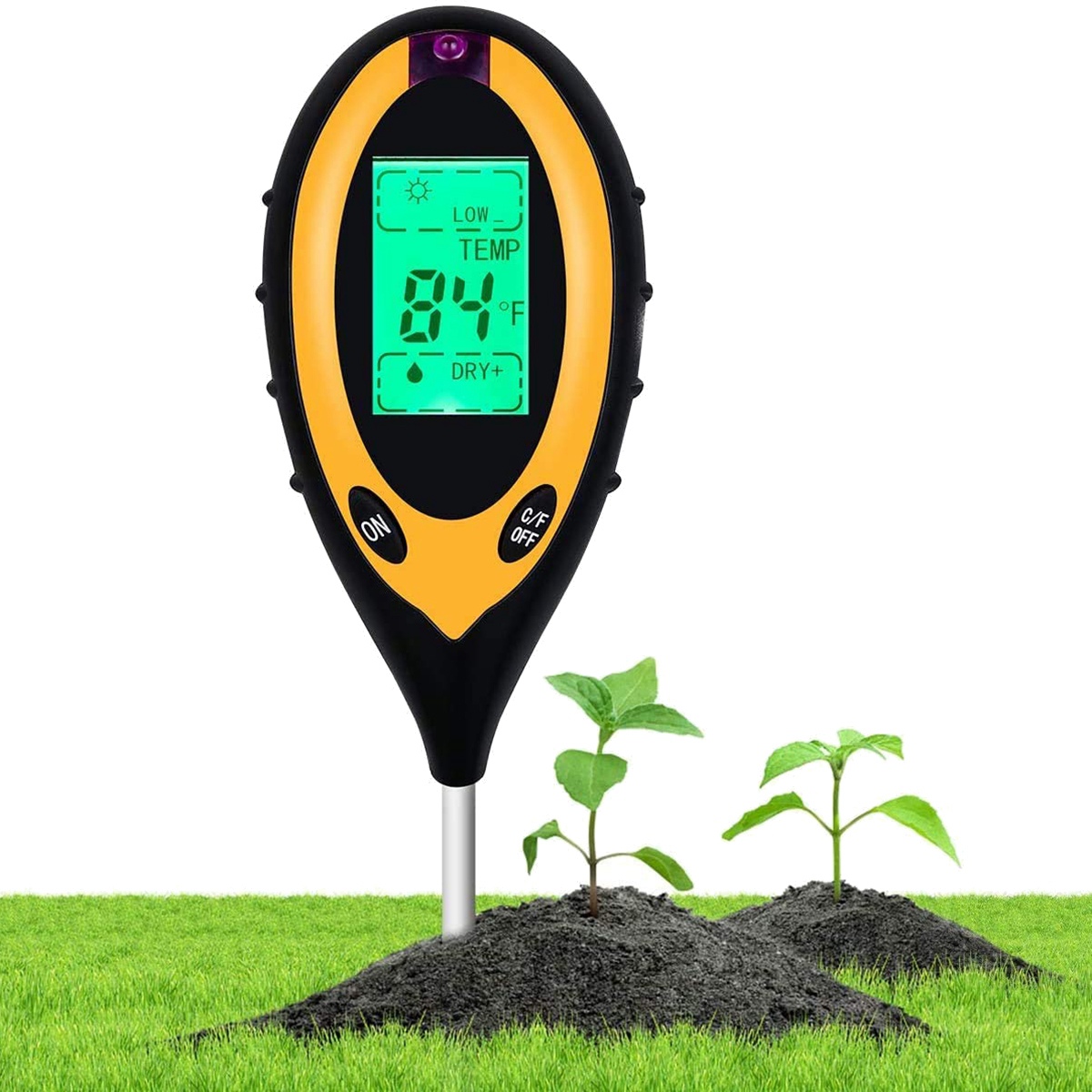 Soil PH Meter Soil Tester, 4 in 1 Soil Test Kit, Testing Kits. 