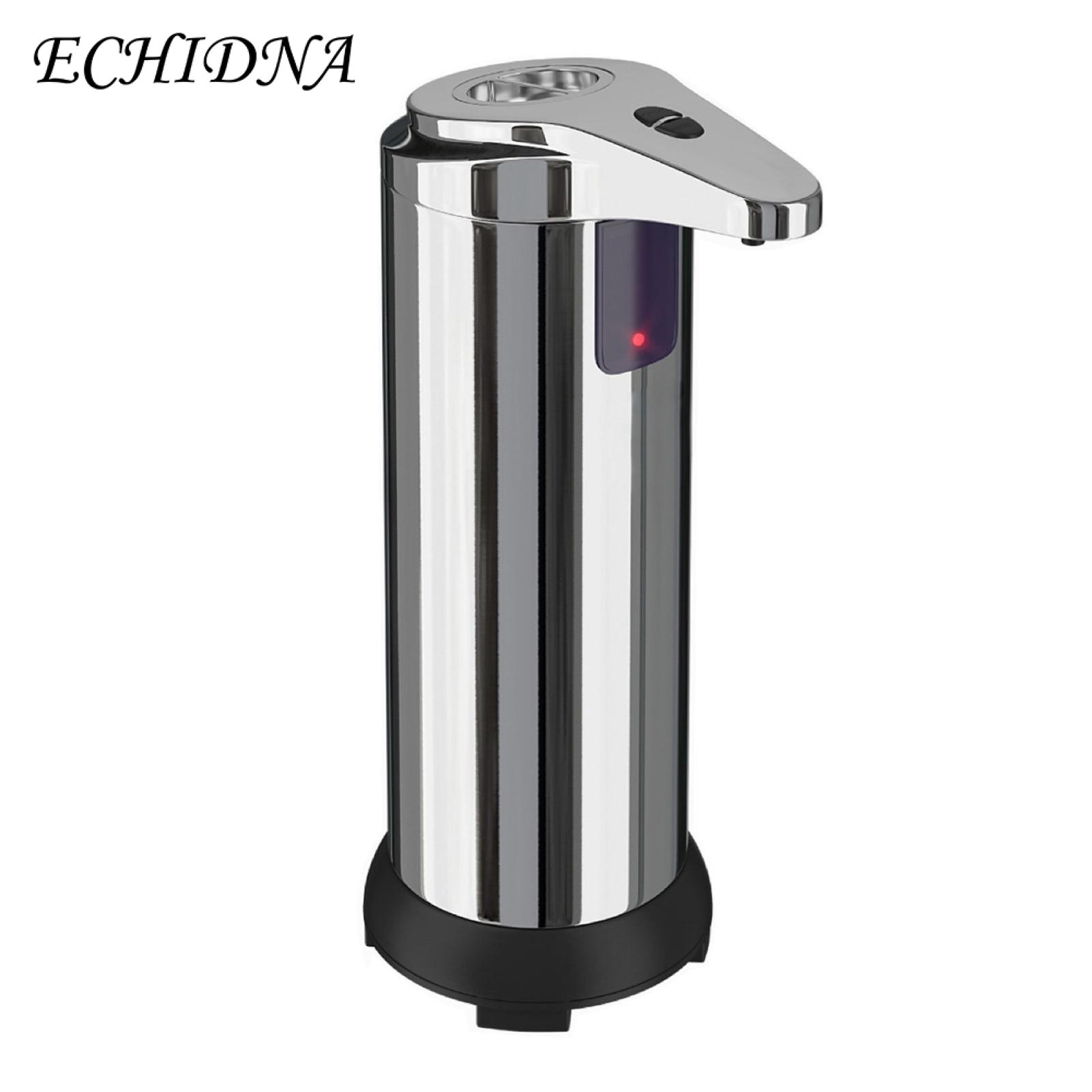 Soap Dispenser Stainless Steel Automatic Soap Dispenser with Infrared Sensor for Home Hotel Use Touchless Stainless Steel Design for Kitchen Bathroom Refillable Soap Dispenser
