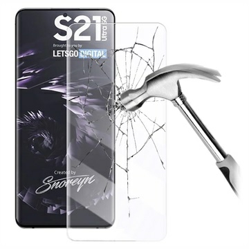 SAMSUNG GALAXY S21Plus/S21 ULTRA 5G UV TEMPERED GLASS SCREEN PROTECTOR - CLEAR. 