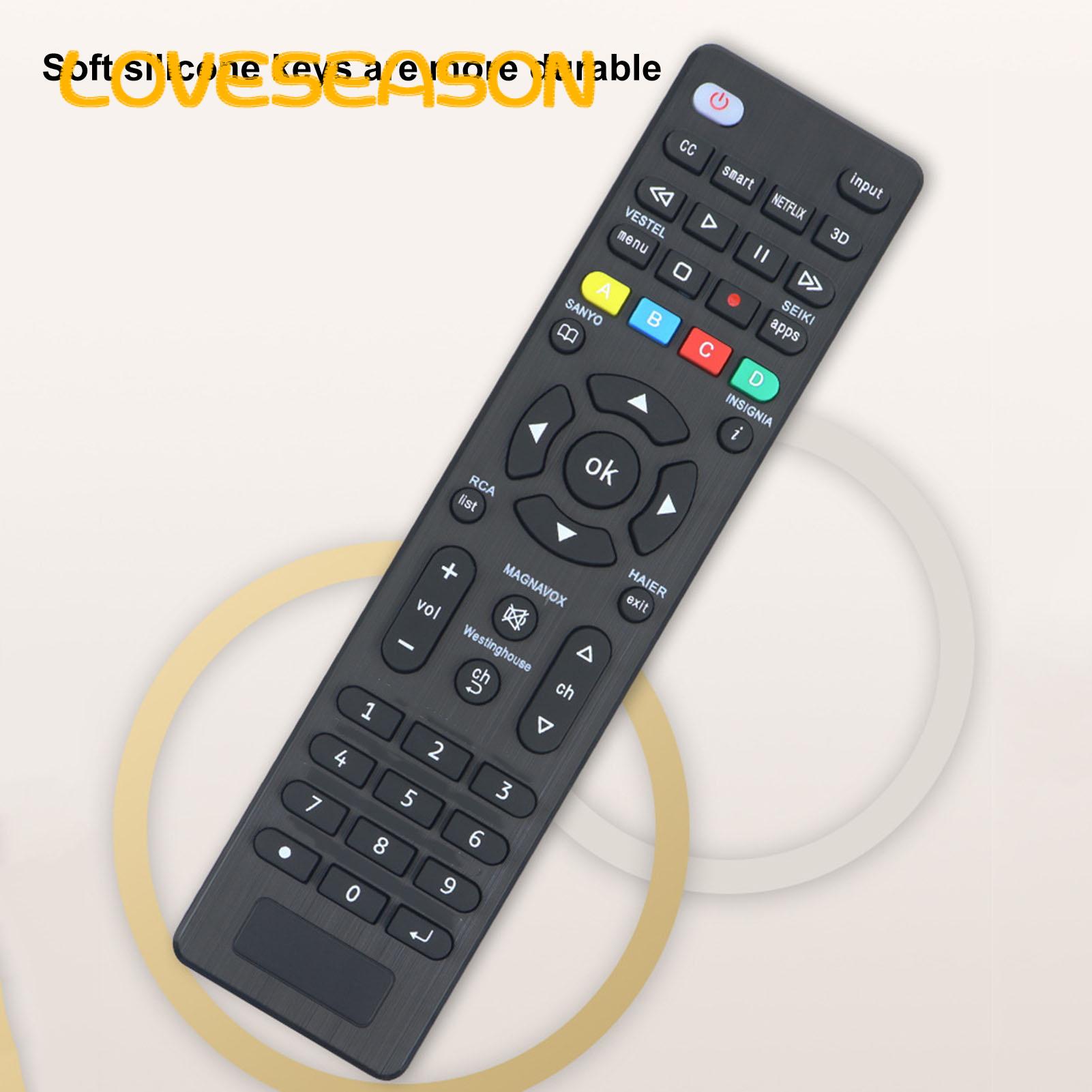 Loveseason TV Remote Control High Sensitivity Smart Television Remote Control Replement. 