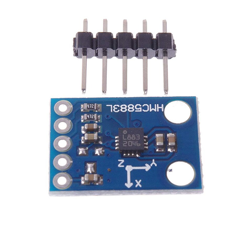 【happy one】GY-273 3V-5V HMC5883L Triple Axis Compass Magnetometer Sensor Module Axis Magnetic Field Module Arduino. 