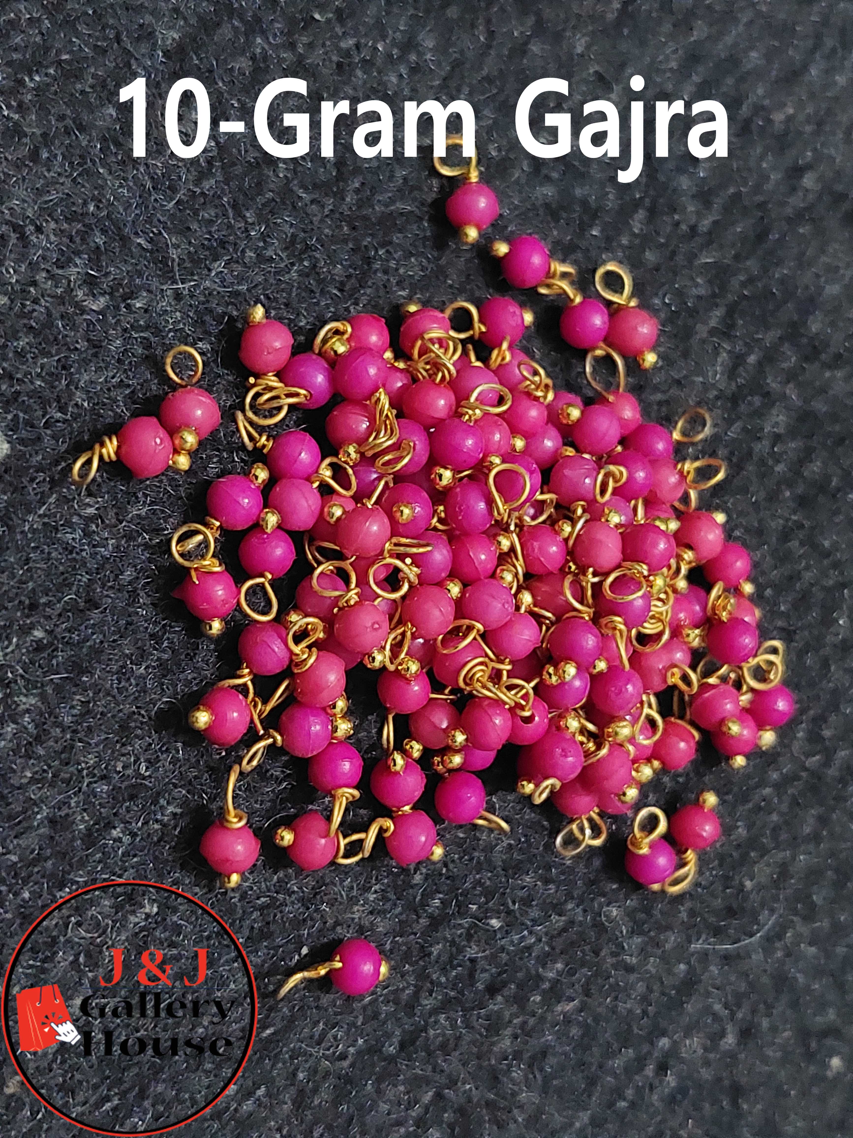 10 gram Gajra (Pink color) jewellery Metarial