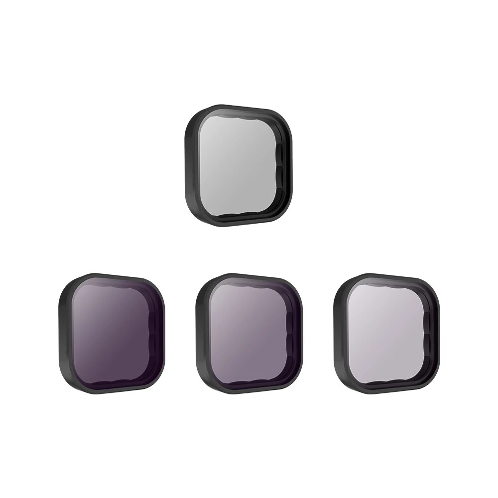 【YIYANGMAOYI111】TELESIN Filters Set For Gopro 9 CPL ND 8 16 32 Lens Filter ND8 ND16 ND32 For Gopro Action Go Pro Hero9. 