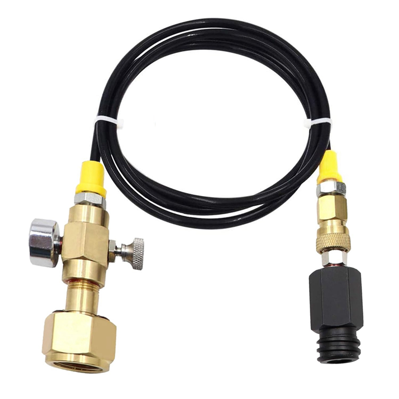 Upgraded CGA320 Co2 Tank Adapter Connects Directly to the Soda Machine, Adapter for TR21-4 Soda Water Machine Easy Install Easy to Use. 