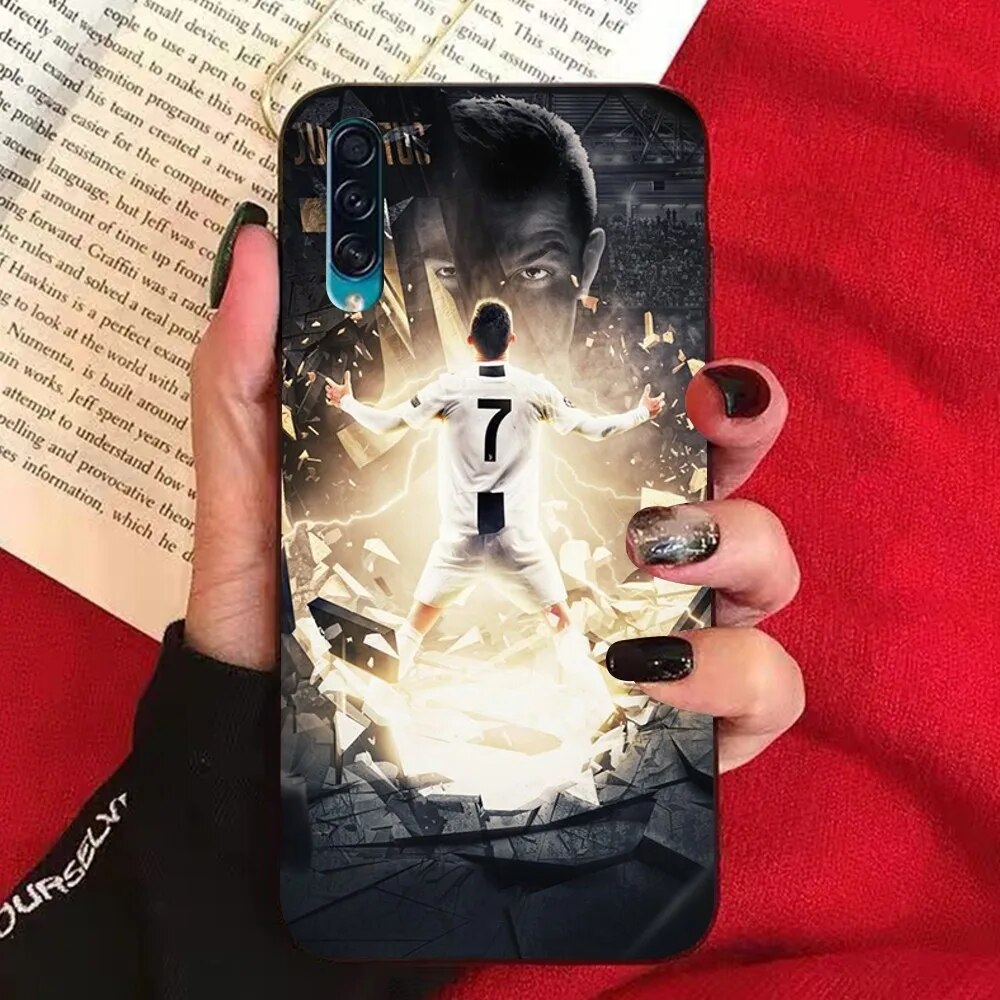 Football Superstar R-Ronaldo CR7 Phone Case For Samsung A 10 11 12 13 20 21 22 30 31 32 40 51 52 53 70 71 72 73 91 13 Shell. 