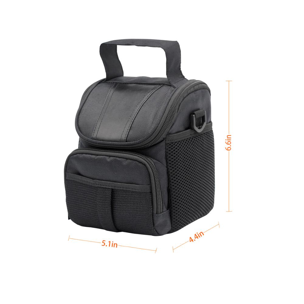 fosoto DSLR Camera Shoulder Bag Waterproof Case For Canon EOS 4000D 2000D 1500D 1300D 1200D 1000D 800D 760D 750D 700D 650D 450D. 