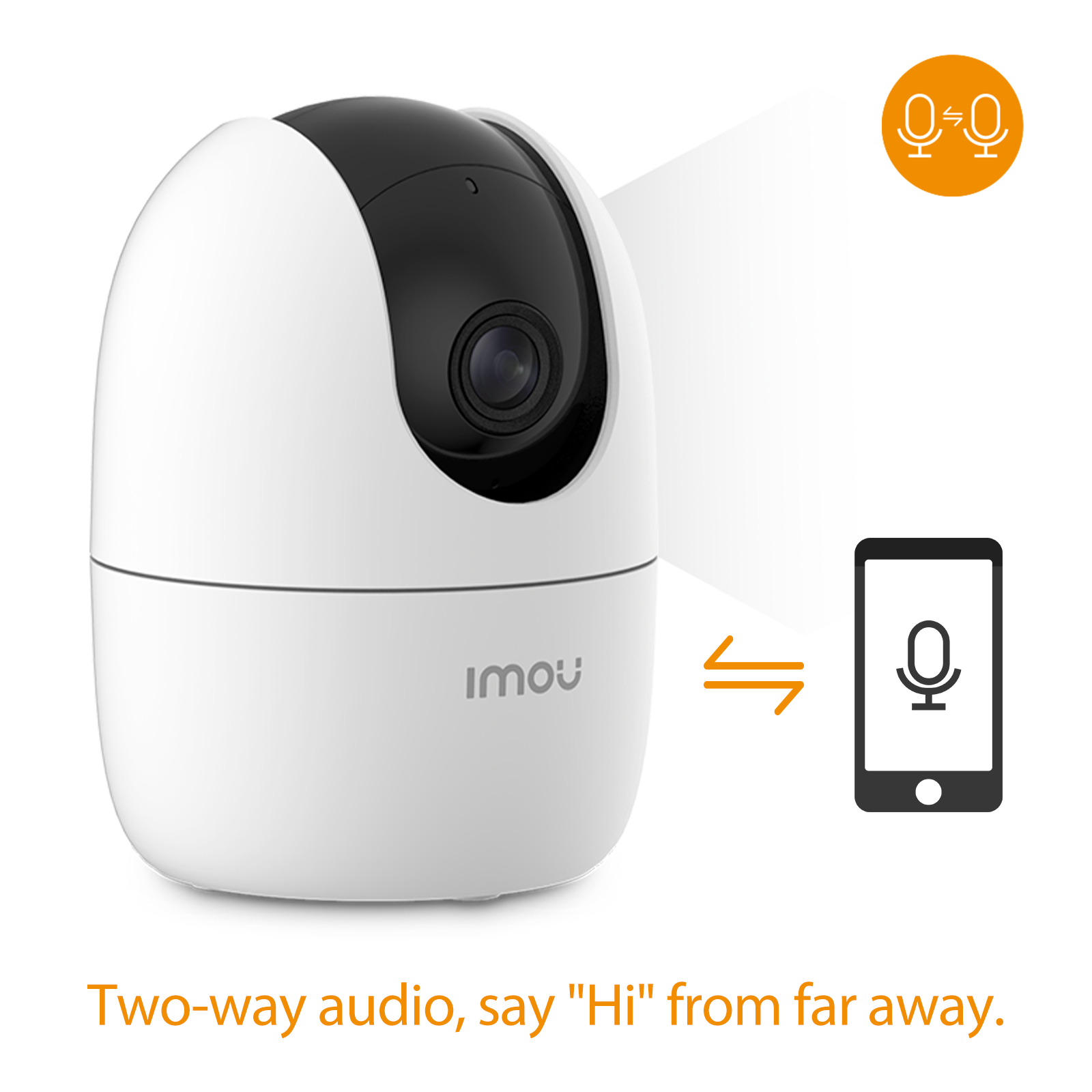 Imou RANGER 2 | 3MP 2K Indoor Smart Security WI-FI IP camera | Pan & Tilt for 360° Coverage | Human Detection | Smart Tracking | Night Vision | Privacy Mode. 
