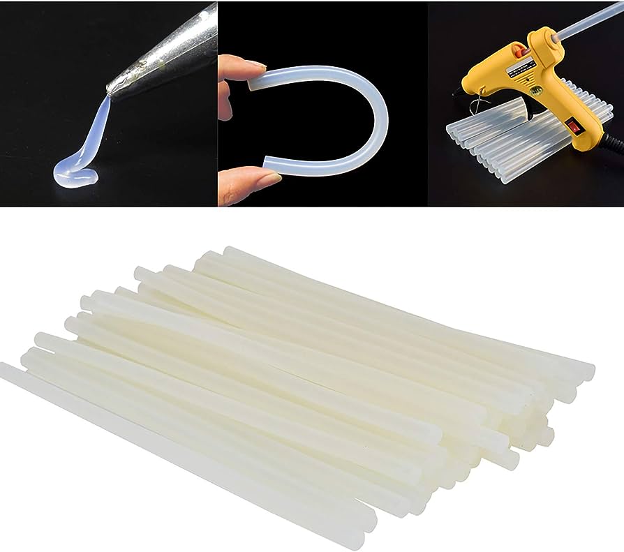 Indispensable - Glue Stick for 100watt Gun (Wide size ) 1 KG - Transparent Made in Taiwan - Tools, DIY & Outdoor - Modern and Trendy. 