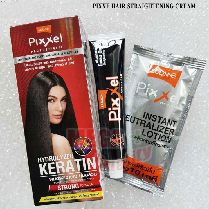 LOLANE Pixxel Professional Hair Straightener Cream - 110ml