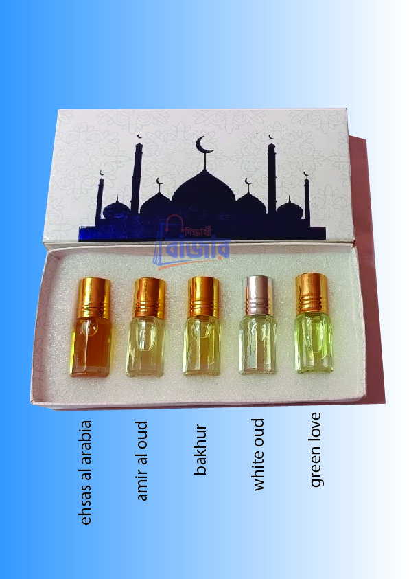 beautiful attar combo package 5 in one. 