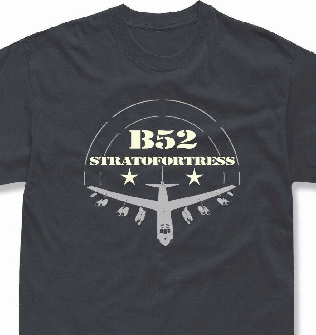 B52 T-Shirt Army US Bomber Cool tshirt For Men size S-3XL Short Sleeve. 
