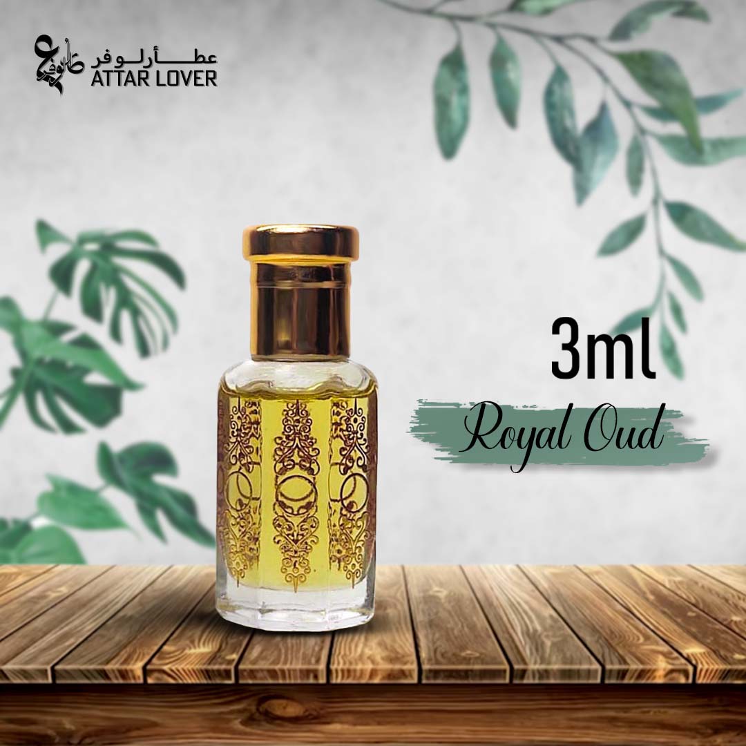 Surrati Royal Oud Concentrated Perfume Oil Made in Saudi Arabia Capacity-3ml, 6ml, 12ml & 28ml Available. 
