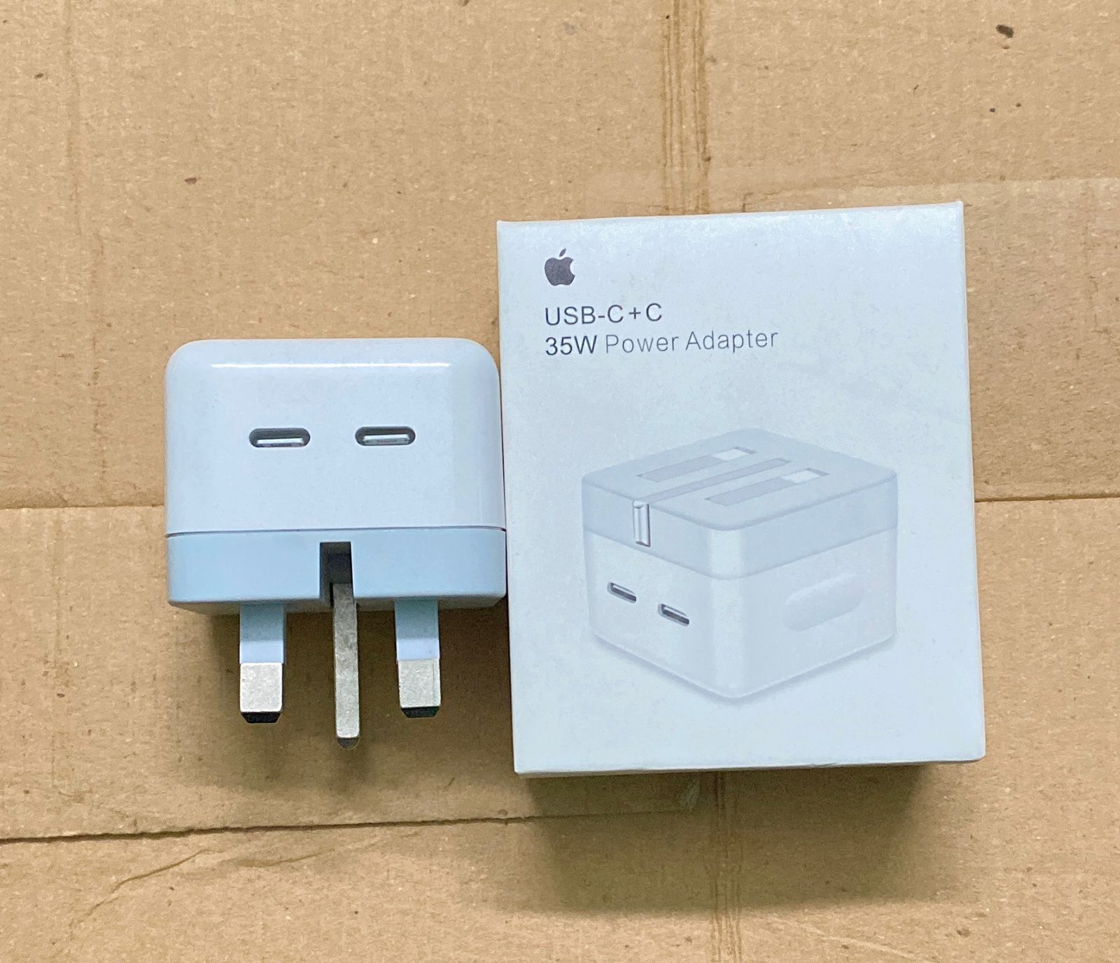 for iphone 35W Dual USB-C Port Power Adapter. 
