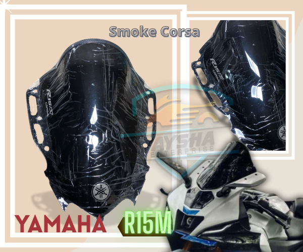R15 v4/R15M Motorcycle Windshield Full Bubble Corsa