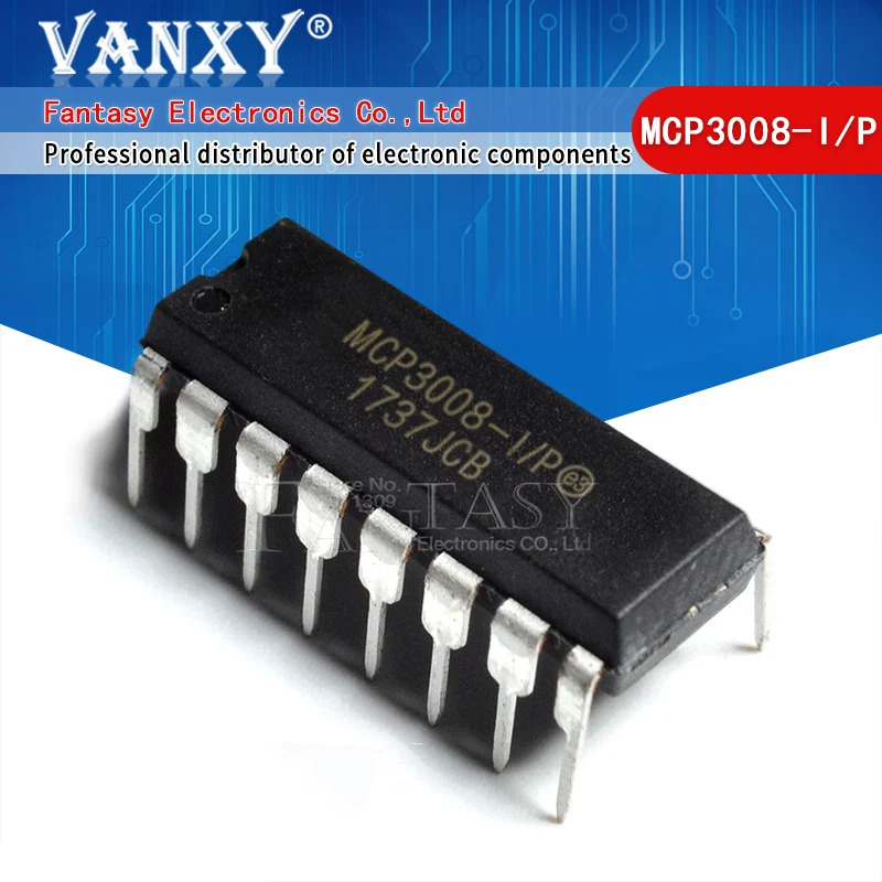 1pcs MCP4822-E/P DIP-8 MCP4822 MCP4822E MCP3201-BI/P MCP4922-E/P MCP3002-I/P MCP4921-E/P MCP41050-I/P MCP3008-I/P MCP3208-CI/P. 