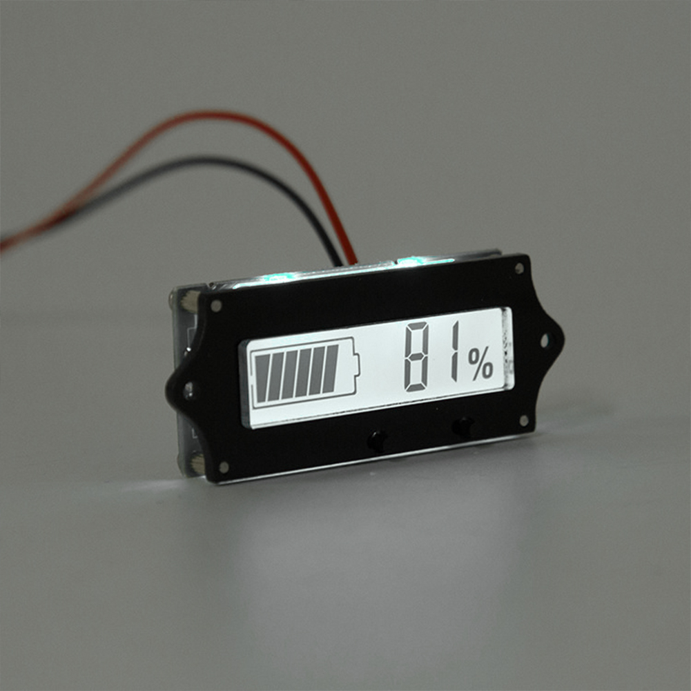 Universal Battery tester Charge Level Indicator LED Display Lead Acid Lithium Batteries Capacity Monitor Tester Voltmeter. 