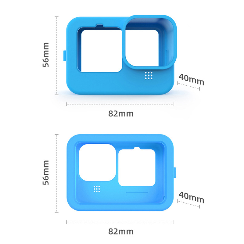 For Gopro Hero 9 10 11 12 Black Accessories Case Protective Soft Standard Housing Rubber Silicone Shell Protector For Gopro Hero Hudduo. 