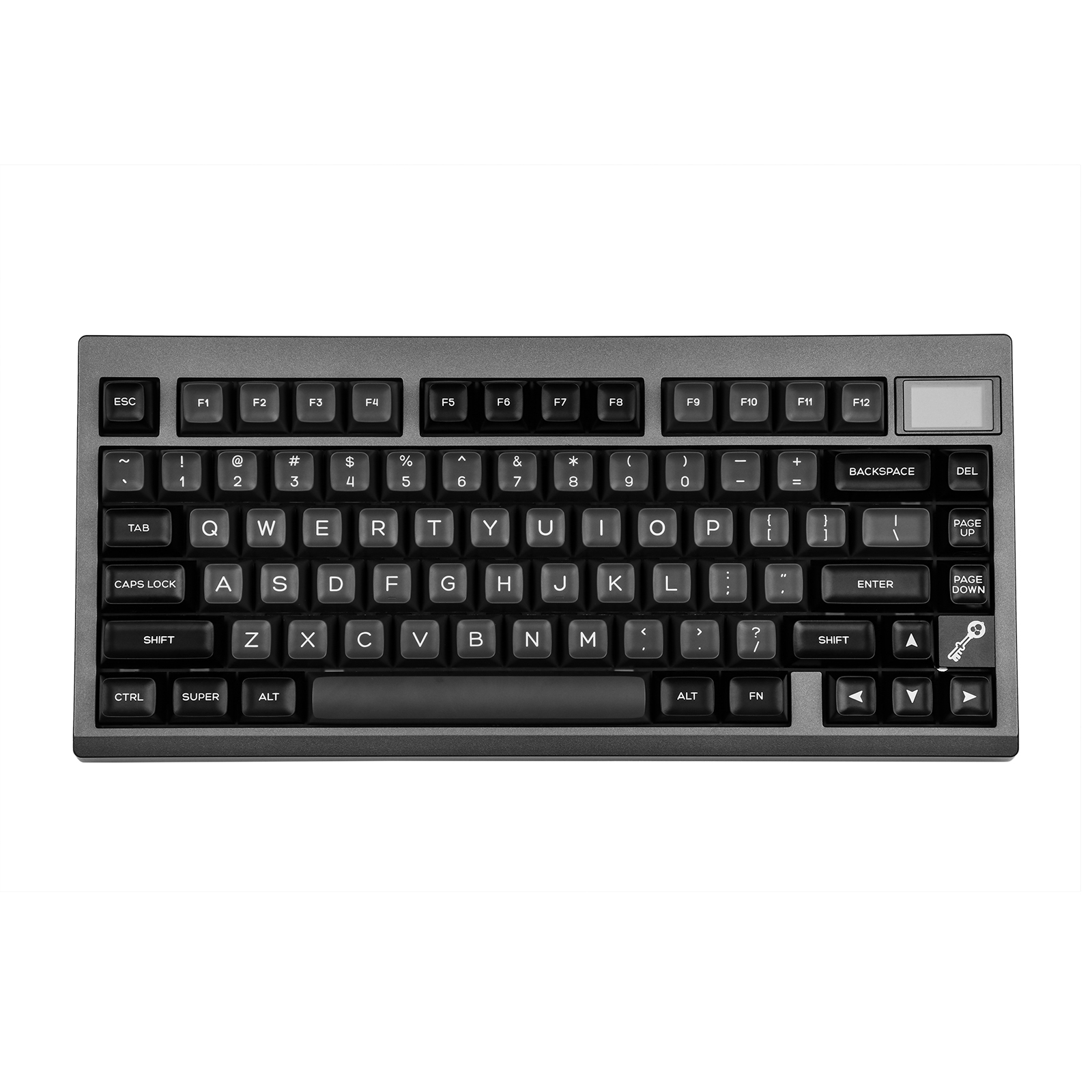 EPOMAKER TH80 PRO V2 Wireless Gaming Keyboard with RGB Screen 75% Bluetooth/2.4Ghz/USB-C VIA Programmable Gasket Keyboard. 
