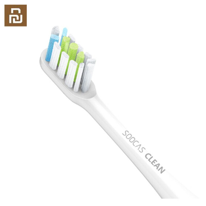 Original 2PCS SOOCAS Replacement Toothbrush Head for SOOCAS / SOOCARE X3 Mi Home APP Control Bluetooth Teethbrush
