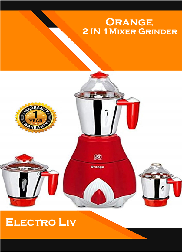 orange mixer grinder