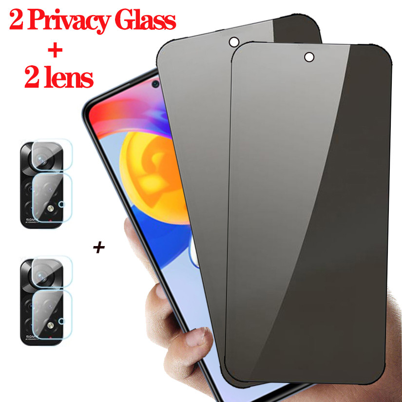 Plus Note Redmi Note Private Screen Protector S 10 112S 10dmi Noo 5G Steel i NoteNote 1Redmi 2 Pro 5g Anti-Spyware Glasses for Xiaomi Redm 11 Pr Glass Rete 11 2 Pro 9H Hard Hidden Redmi 12 Security Glasses 12 Pro5g