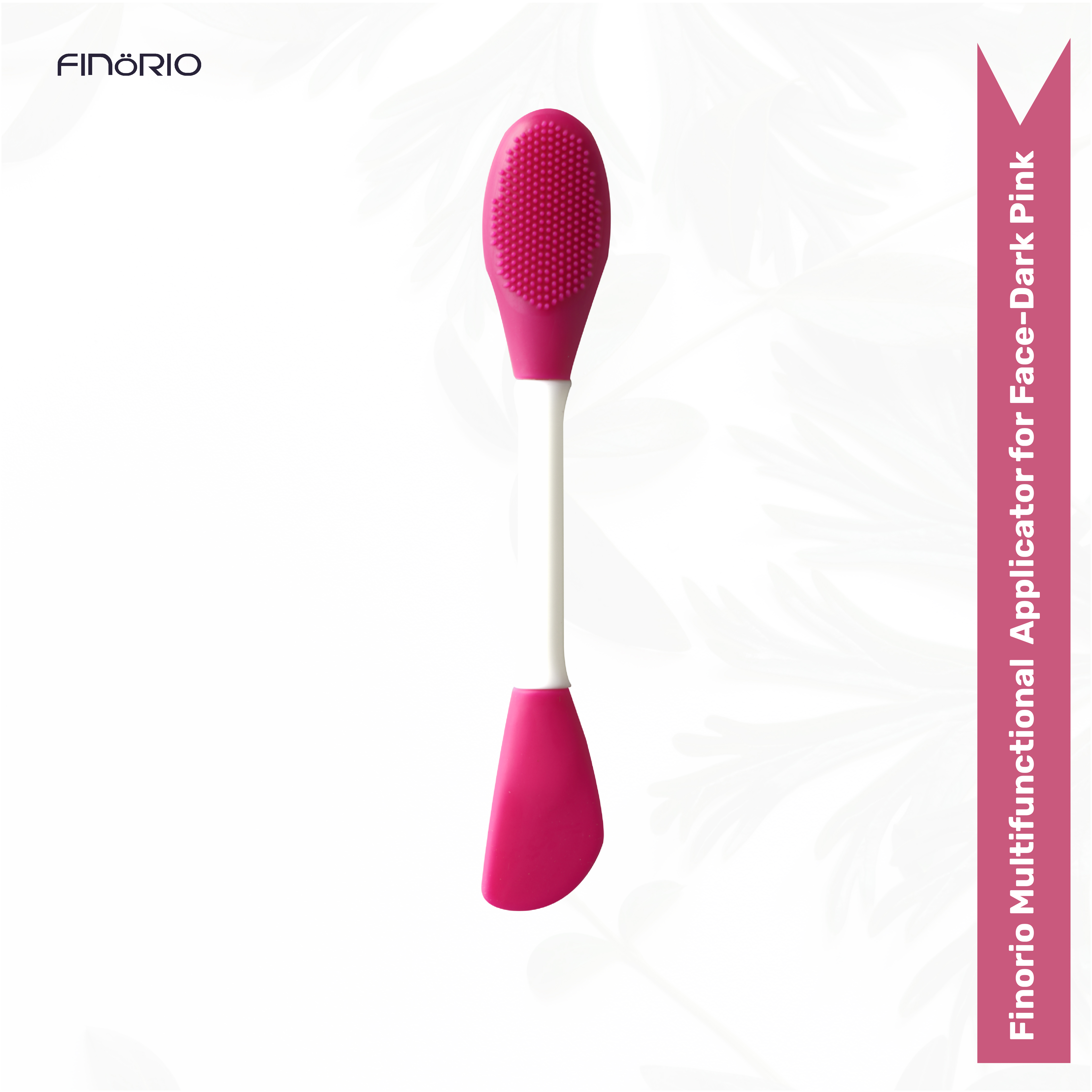 Finorio Multifunctional Applicator for Face-Dark Pink