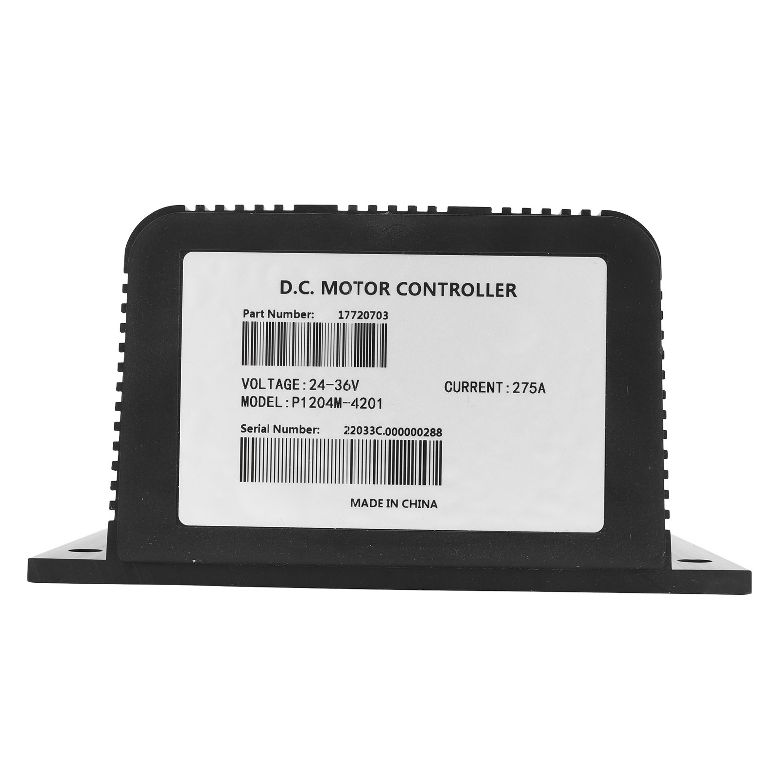 Programmable DC Motor Controller 275A 24V-36V Smooth Silent Control for Curtis 1204-004 Or 1204 Controllers. 