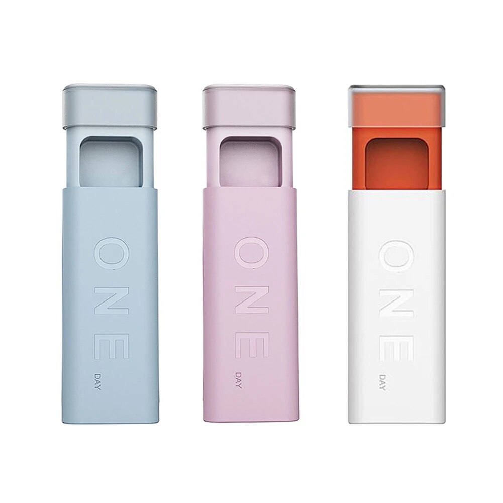 3 Grids Pill Tablet Dispenser Box Portable Plastic Travel Medicine Holder Organizer Chewing Gum Storage Case Container