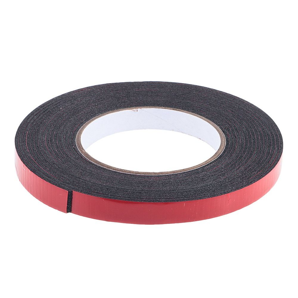 0.5 inch x 16.4 Ft for Car, Wall Sticker 2 Sided Heavy Duty0.08 inch Thick Mounting Tape Strong Adhesive Foam Tape Double Sided Tape