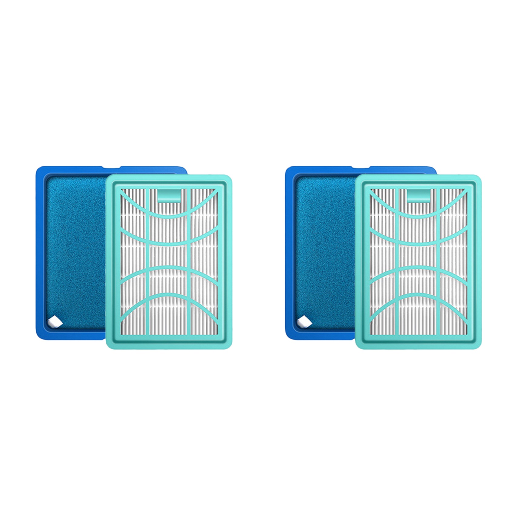 2X Air Cleaner Filters Replacement Fit for CP0616 FC9728 FC9730 FC9731 FC9732 FC9733 FC9734 Vacuum Cleaner