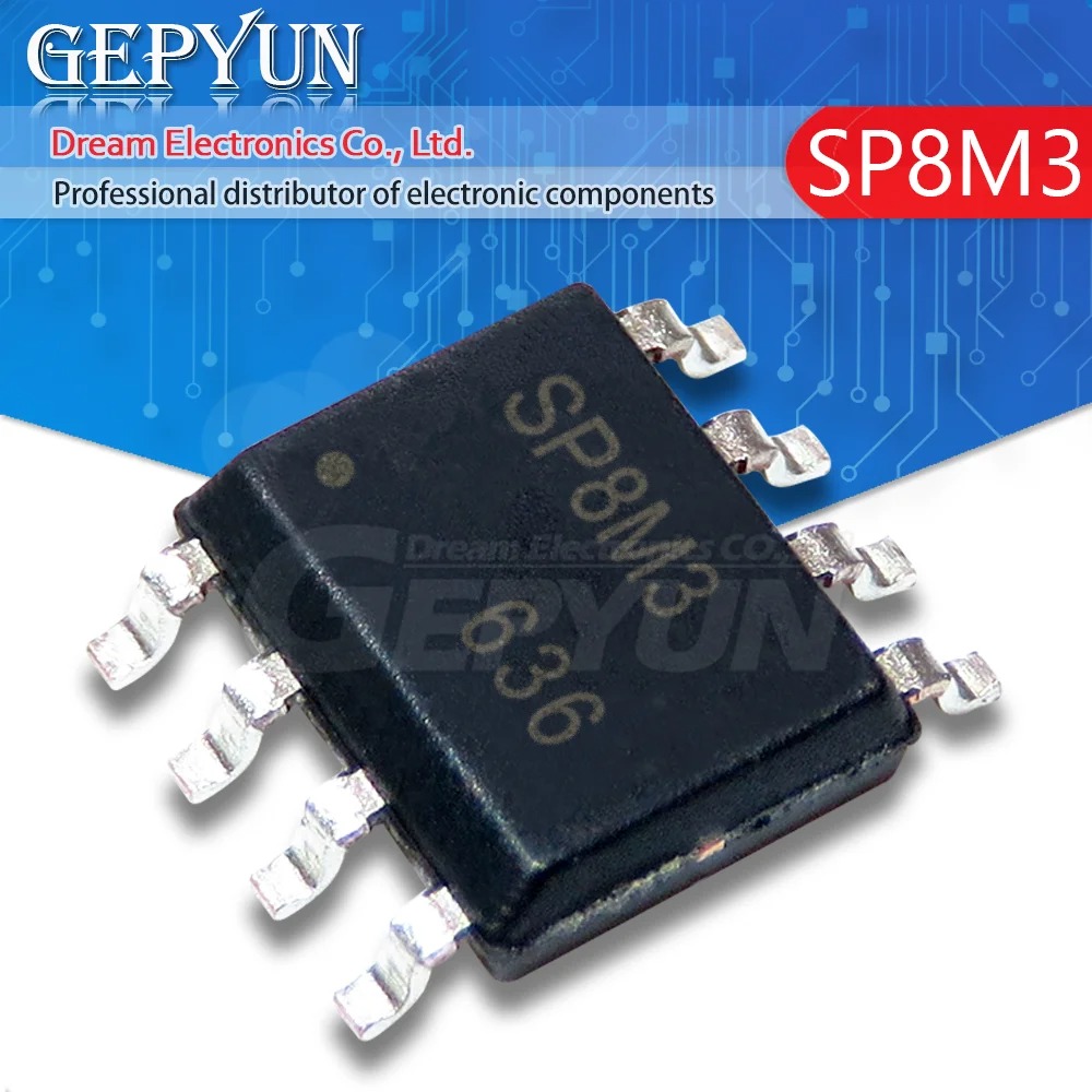 10PCS SP8M3 SOP-8 8M3 SOP SMD new original In Stock