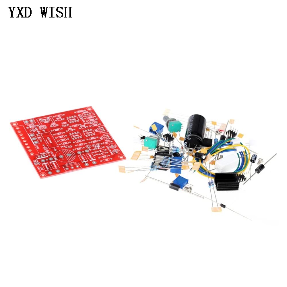 0-30V 2mA-3A DC Regulated Power Supply DIY Kit Continuously Adjustable Current Limiting Protection Voltage Regulator DIY Set