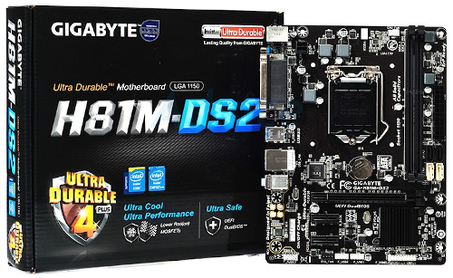 Gigabyte Ga-H81M-Ds2 Desktop Mainboard - Upgrade Your Desktop Setup With This High-Quality Mainboard From Gigabyte. 