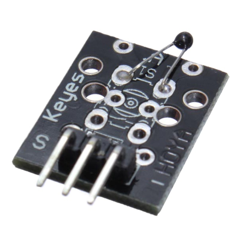 10K NTC Module KY-013 Thermistor Temperature Sensor Module KY-013 ANALOG TEMPERATURE SENSOR MODULE NTC 10K Temperature Sensor Analog 3 Pin Leads 3.3V-5V Circuit