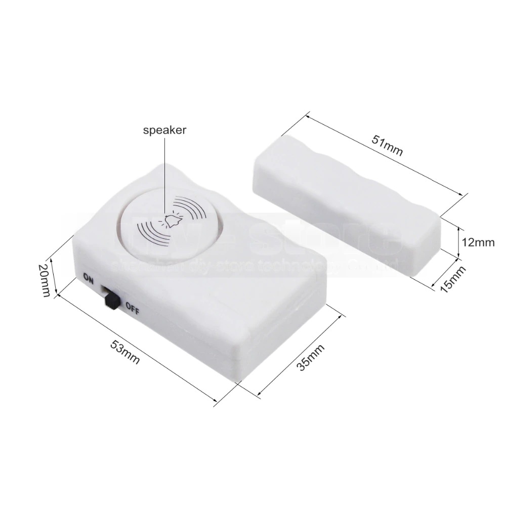 Door Window Sensors Wireless Alarm. 