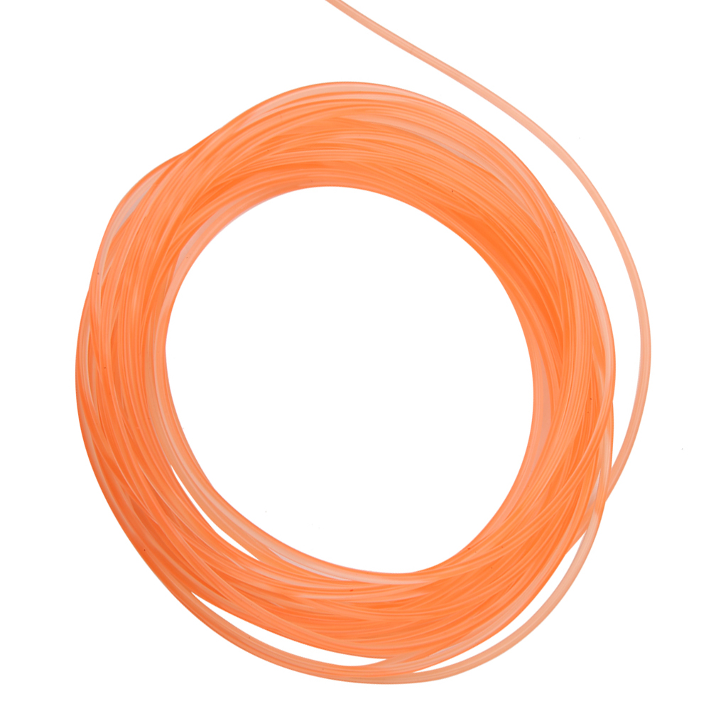 Transmission Belt Orange Smooth Surface PU Polyurethane Round for Drive. 