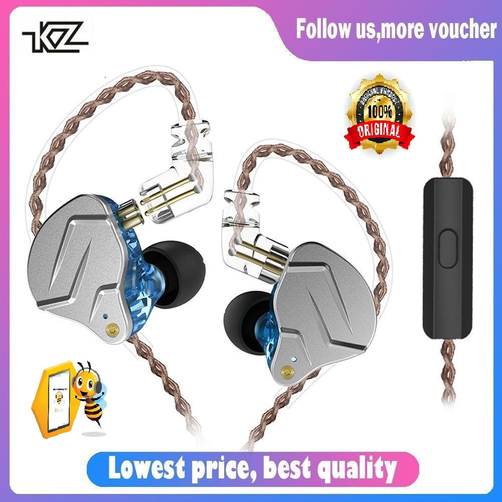 KZ ZSN Pro Metal Earphones 1BA+1DD 