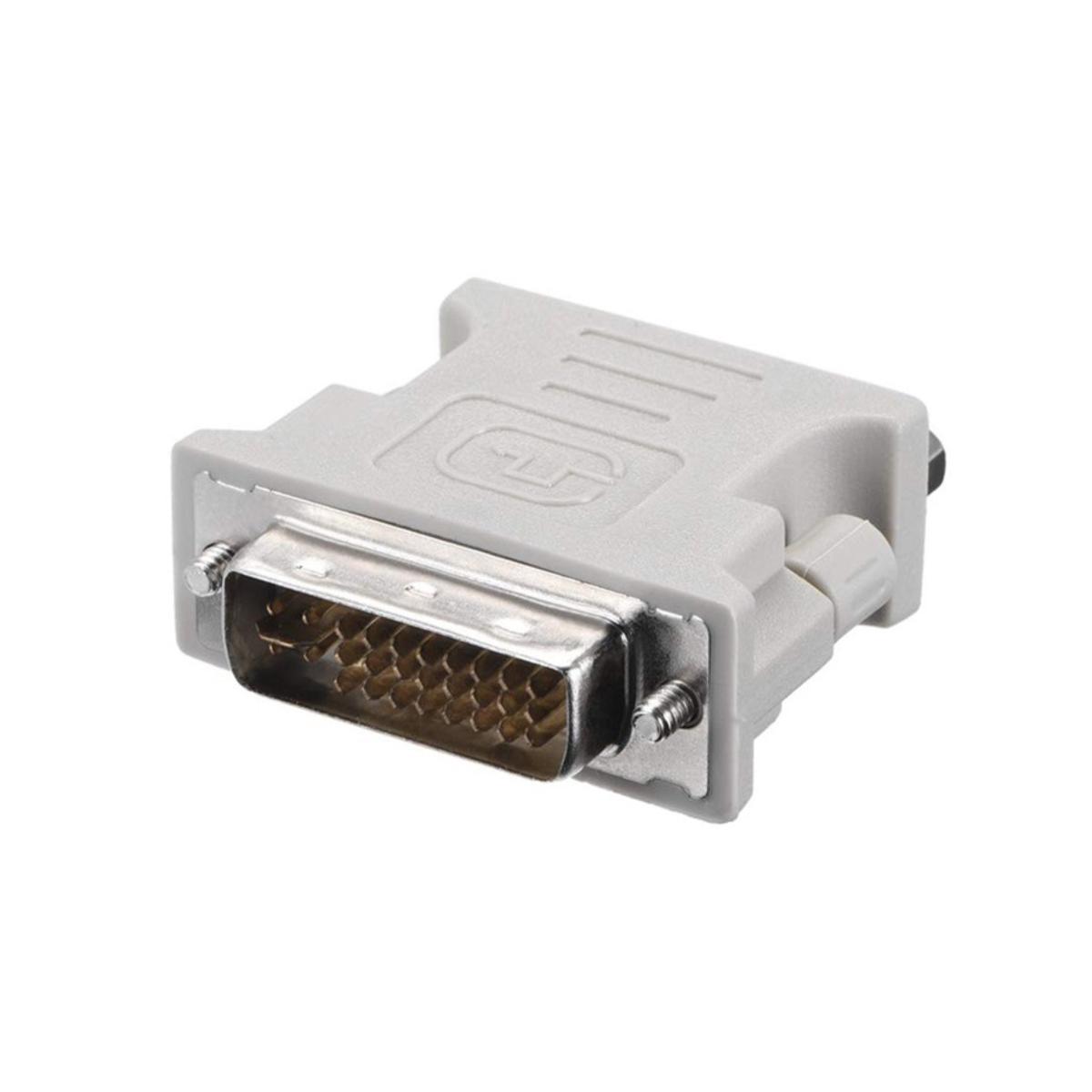 DVI 24+5 Male to VGA Female Converter^^^white^^^ - Main Image
