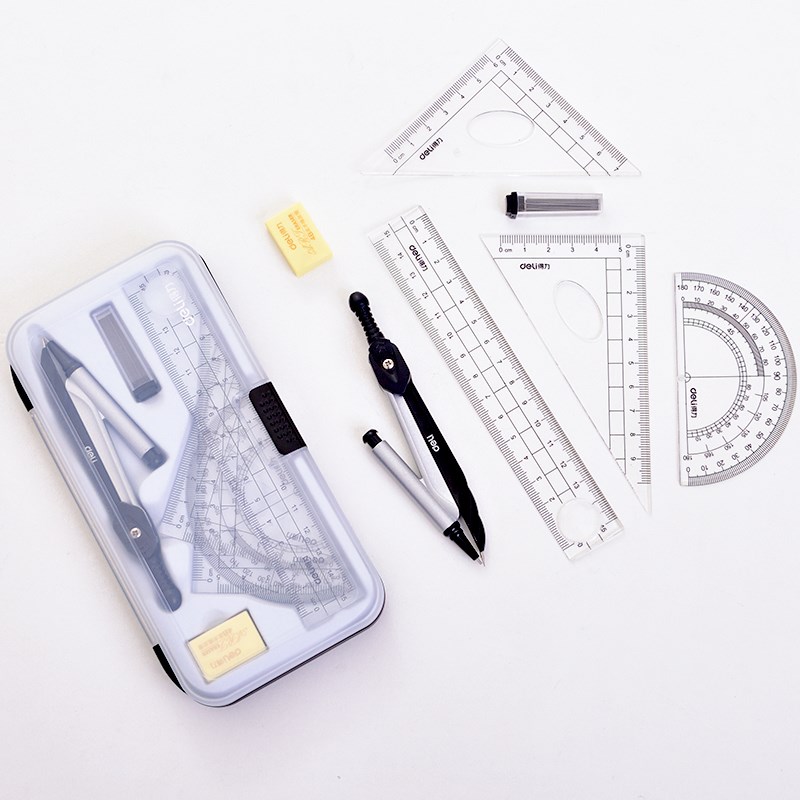 Math Compass Drawing Student Geometry Box Geometria Geometry Set Maths Drawing Compass Compasso Geometria Mathematical Set MuXiaRe