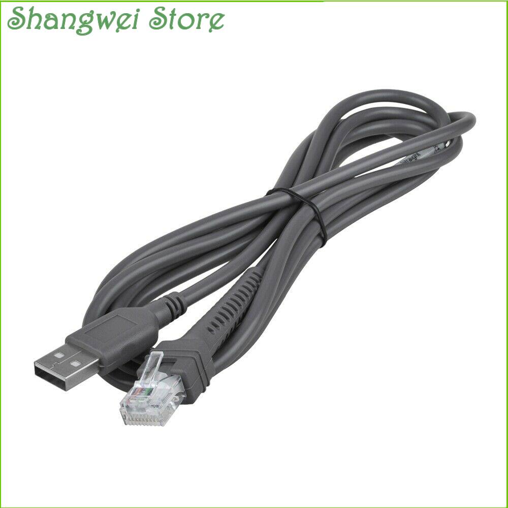 6.6ft USB Cable Cord Plug Wire For Symbol DS3478 DS3508 DS6607 Handheld Scanner. 