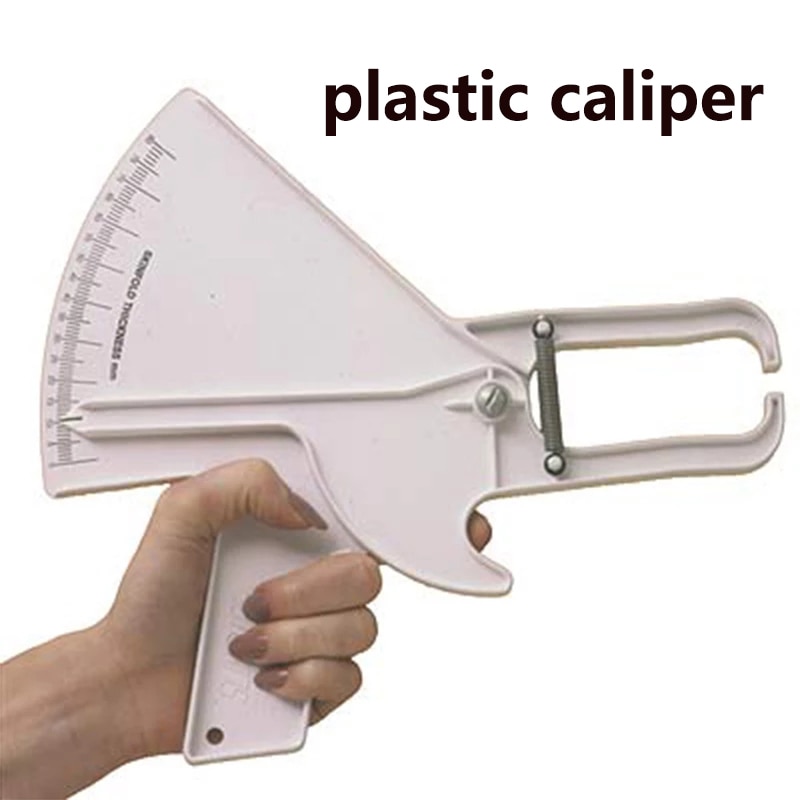 sale!  Body fat Caliper PLICOMETRO (skin fold caliper)  with slim guide manual BMI calculator (BMI body measure tape)-BMI tape. 