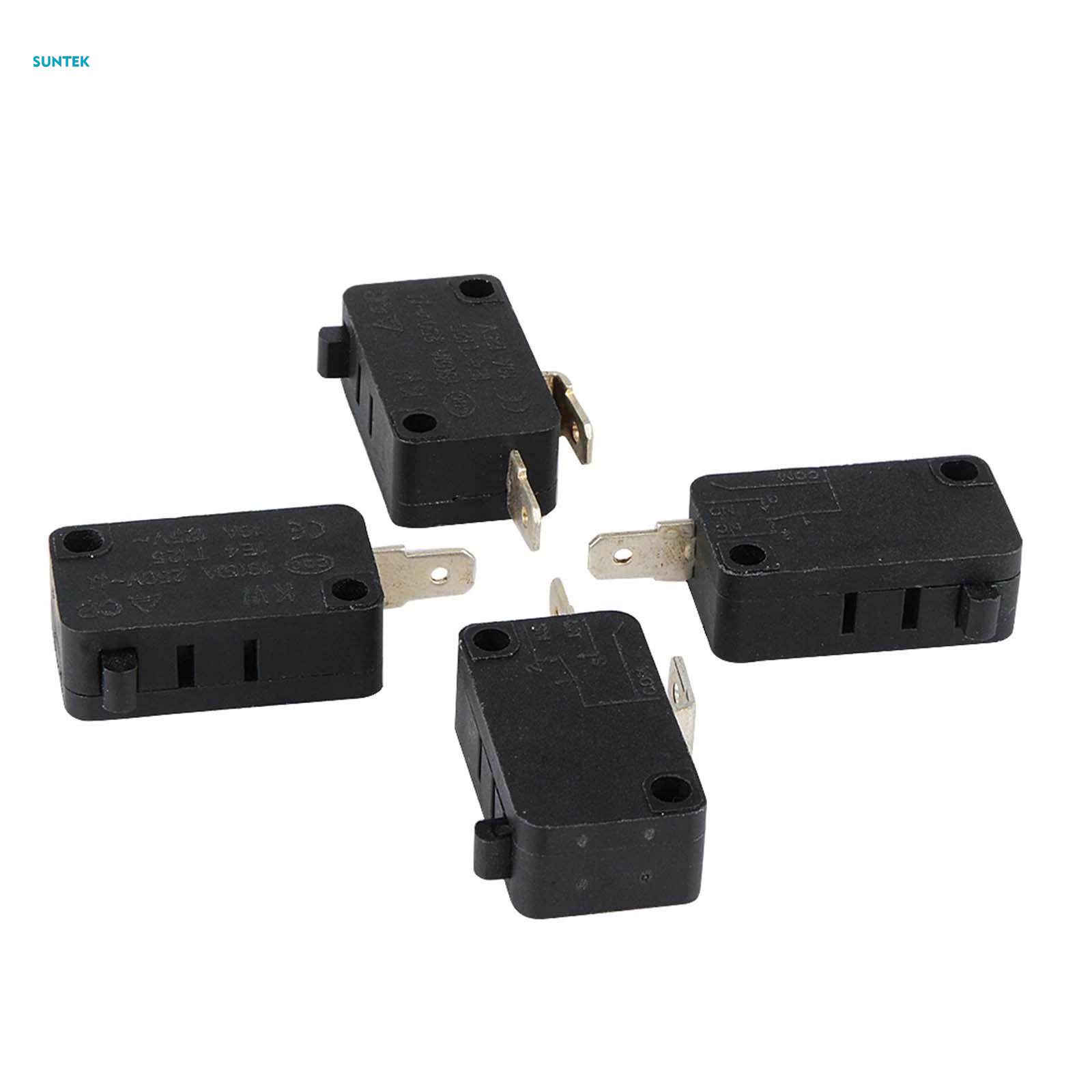 Microwave Oven Door Micro Switch 16A 250V Easy to Install Micro Limit Switch for Oven Automotive