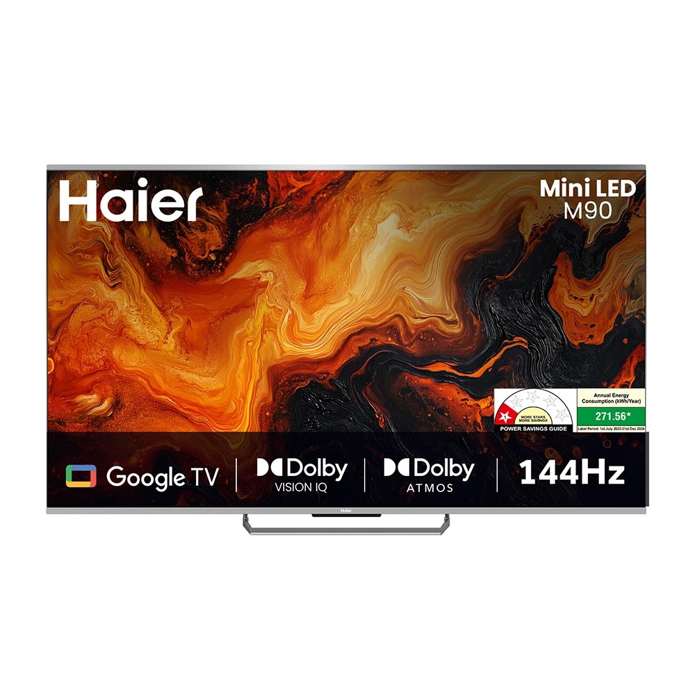 Haier -144Hz Mini LED 55 Inch Google TV With Dolby Vision