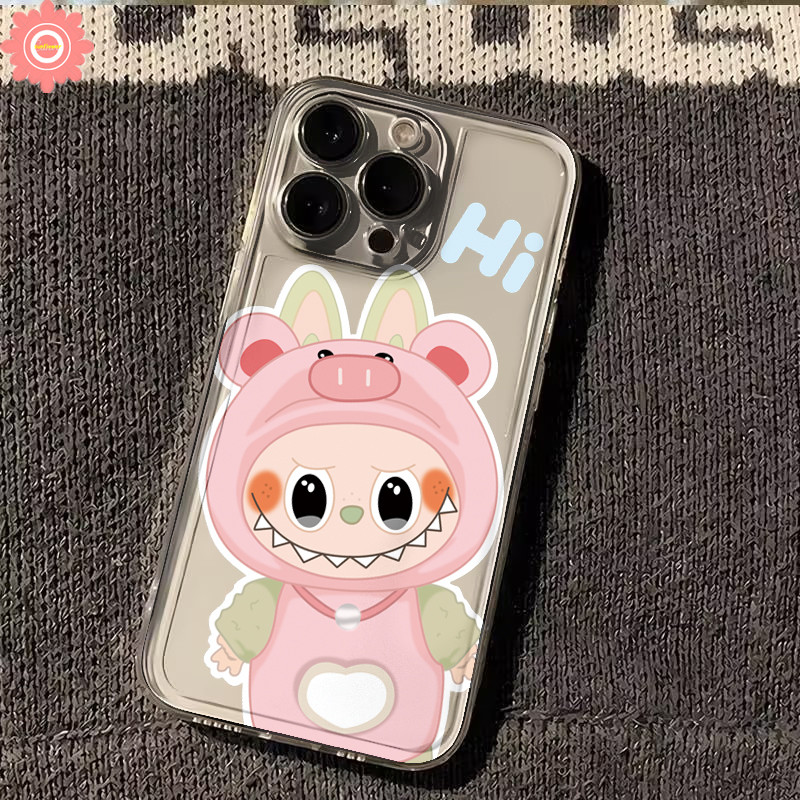 Sweet Cute Labubu Case for Infinix Tecno Spark GO 1 20 10 Pro 10C 20C Hot 50i 40i 30i Hot 10 11 30 9 8 12 Play Smart 9 5 6 7 8 Pro Plus 8HD Note 30 40 Pro 12 G96 Couples Soft Case. 