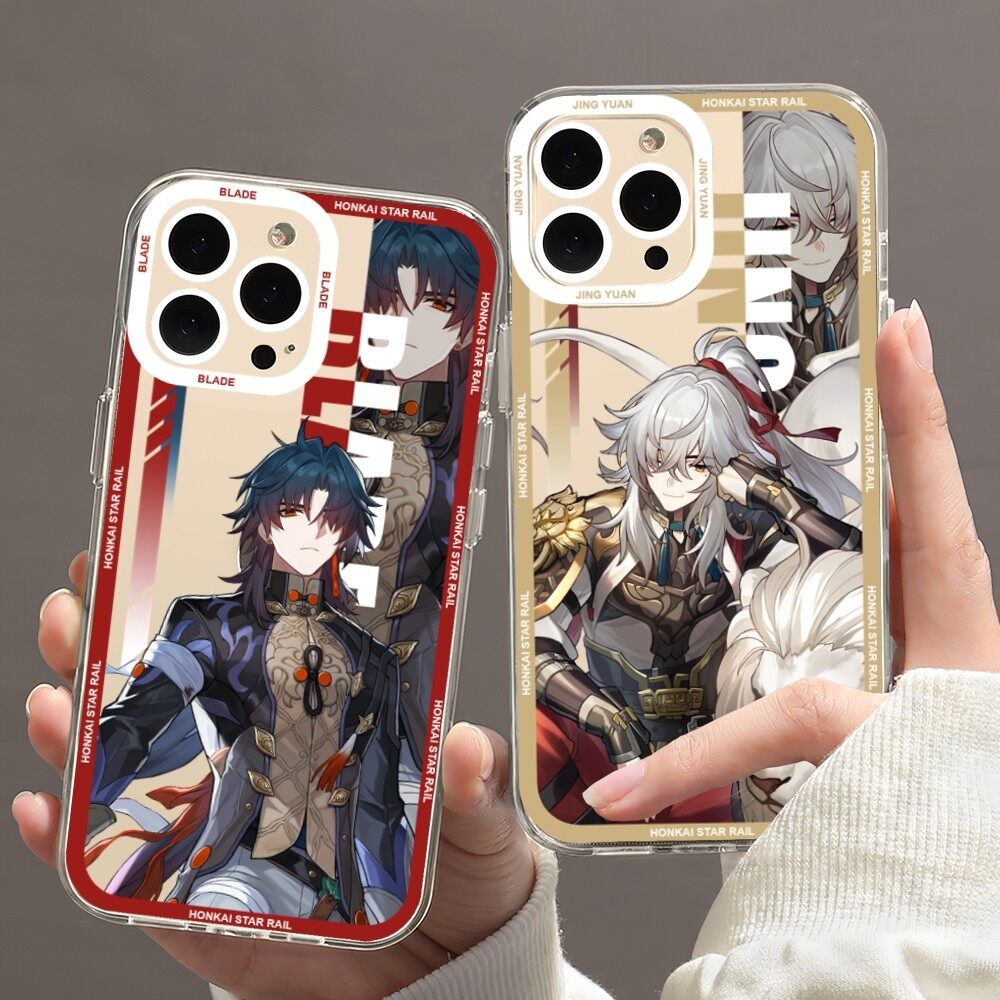 Cellphone Case For Infinix Tecno POVA 2 3 4 Camon 19 Pro 19 Neo Smart 5 6 Plus Zero 20 Hot 9 Play Spark 10 Pro Phone Casing Angel Eyes Honkai Star Rail Gepard Bronya Kafka Clara Luocha Soft Transparent Cover Shockproof Full Protection